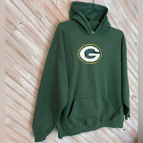 Green Bay Packers NFL Green Hoodie Sweater 2XL Football Team Apparel - Picture 2 of 5